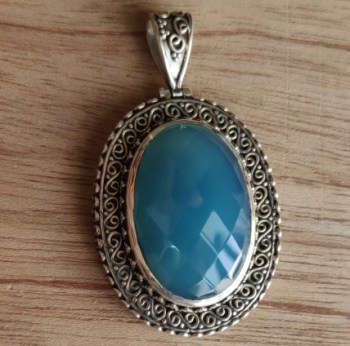 sieraden edelsteen zilver oorbellen hanger ketting 0616